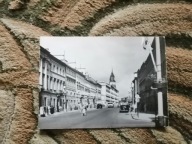 Warszawa Nowy Świat stare samochody