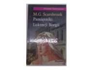Pamiętniki Lukrecji Borgii Matthew Graham Scarsbrook