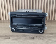 RADIO VW GOLF6 CADDY RCD310+KOD NA BIAŁO STAN BD