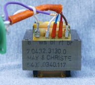 TRANSFORMATOR 24V 150 VA Z SELEKTOREM NAPIĘCIA