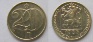 Czechy 20 halerzy 1986
