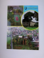 CHEŁM ŚLĄSKI - KOPCIOWICE - zespół podworski, szkoła, widok - pocztówka