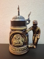 Kufel ceramiczny z klapą Karczma piwna 2013r