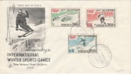 Olimpiada Squaw Valley 1960 - Togo FDC