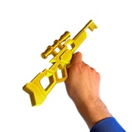 Keyper Roblox Rivals złota plastikowa replika z gry Bezpieczna zabawka