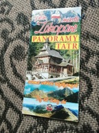 Zakopane stary plan miasta panorama tatr