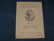 CERULIK SEWILSKI TEATR NOWY 1953 r