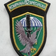 Naszywka wojskowa nowa