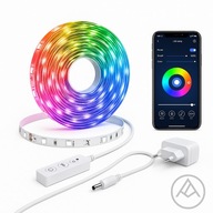 Taśma LED LSC Smart Connect 5 m|RGB WiFi | Sterowanie aplikacją | Smart Dom
