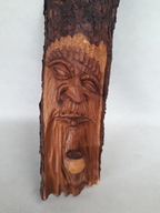 STARA DREWNIANA PŁASKORZEŹBA