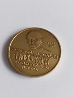POLSKA MONETA 2 ZŁ ERNEST MALINOWSKI TWÓRCA KOLEI 1999 ROK ŁADNY STAN