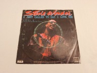 VINYL SP 7" / Stevie Wonder / I Just Called To Say I Love You