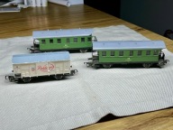 PIKO 3 WAGONY - 2 OSOBOWE I TOWAROWY