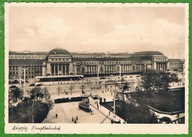 ## STARE DWORCE KOLWJOWE , POCIĄGI, WIADUKTY ,TORY, do 1945r ##LIPSK