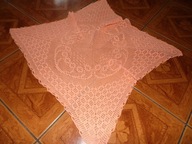 Kolorowa serweta koronkowa