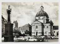 Warszawa lata 60 Nowy Rynek Fiat 600 VW Garbus nakładem PRESFOTO Praha 952H