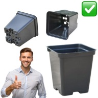 DONICZKI DO ROZSADY PLASTIKOWE BALKONOWE PRODUKCYJNE 0,5L 100szt.| DONKWIAT