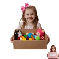 BOX PREZENTOWY DLA DZIEWCZYNKI |PACZKA| PREZENT| ZABAWKA