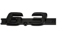 Emblemat naklejka znaczek 63 mercedes czarny 6.3 6208