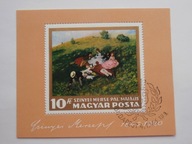 Węgry - Malarstwo - Mi. bl. 56 kasowany