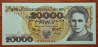 PRL 20 000 zł 1989 W 0950644 Stan unc
