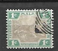 Malaje U449 fauna tygrys 1901r.