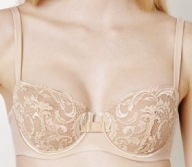LOU PARIS stanik PICCADILLY r. 65F / 30E nude (NOWY z metką 360zł)