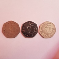 Monety Gambia 1 dalasi 2008, 2016 i 2014