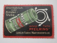 Pfeilring - puder dla dzieci - zalepka reklamowa