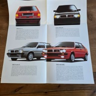 Lancia Delta aut. Delta GT i.e. Delta HF turbo Delta HF 4WD 1986