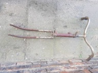 zabytkowy widelec i kierownica