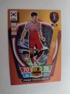 Karta panini autograf Korea Wold Cup Qatar 2022 Jae-Sung Lee