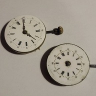 Dwa Kieszonkowe mechanizmy bez nazwy,na czesci