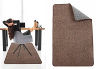 MATA OCHRONNA POD FOTEL KRZESŁO DYWANIK ANTYPOŚLIZGOWY DO BIURA DOMU100X100