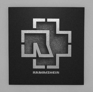 Rammstein logo ręcznie grawerowane na blasze... Staloryt Grawer