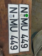 Tablice Rejstracyjne kolekcjonerskie