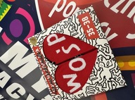 Wyjątkowe skarpetki WOŚP 2 pary z autografem Jerzego Owsiaka