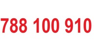 ZŁOTY NUMER T MOBILE 788 100 910