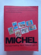 Katalog znaczków MICHEL WEST EUROPA Zachodnia 1986/87 [Kraje M-Z] 1092 str.