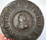 PIĘKNY BARDZO STARY PLAFON LUDWIK XVI 30 cm.