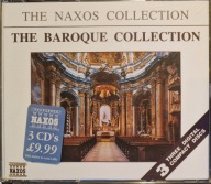 The Baroque Collection Handel Bach Vivaldi Corelli Telemann EX 3x CD Irl