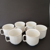 Komplet 6 sztuk nowoczesne filiżanki Rosenthal Variations Tapio Wirkkala