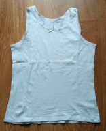 biała koszulka T-shirt na ramiona rozm. 134-140