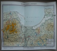 GDAŃSK, ZATOKA GDAŃSKA, KRÓLEWIEC; 1887/reprint ok. 2006; JUSTUS PERTHES