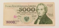 5000 ZŁOTYCH 1982 seria H