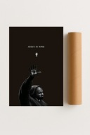 Plakat bez ramy 40x50cm Jesus Is King Kanye West Muzyka Rap Album Design