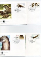A45253)WWF-FDC Ssaki: DDR 3107 - 3110