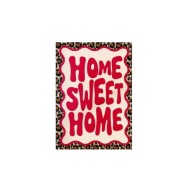 „Home Sweet Home” – Vintage Plakat z Panterką