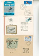 Sporty zimowe-ciekawe koperty ilustrowane