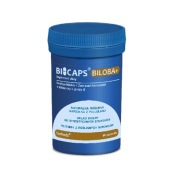 BICAPS BILOBA+ 60 kapsułek Ginko biloba + Żeń-szeń